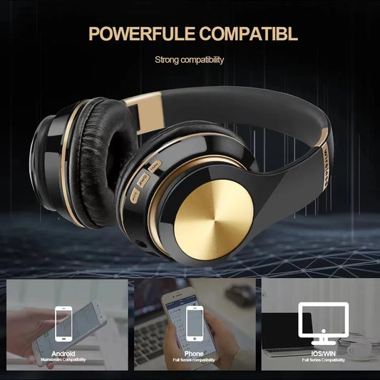 Bluetooth Gaming Headphone|Foldable Earphone | Bluetooth Wireless Earphones