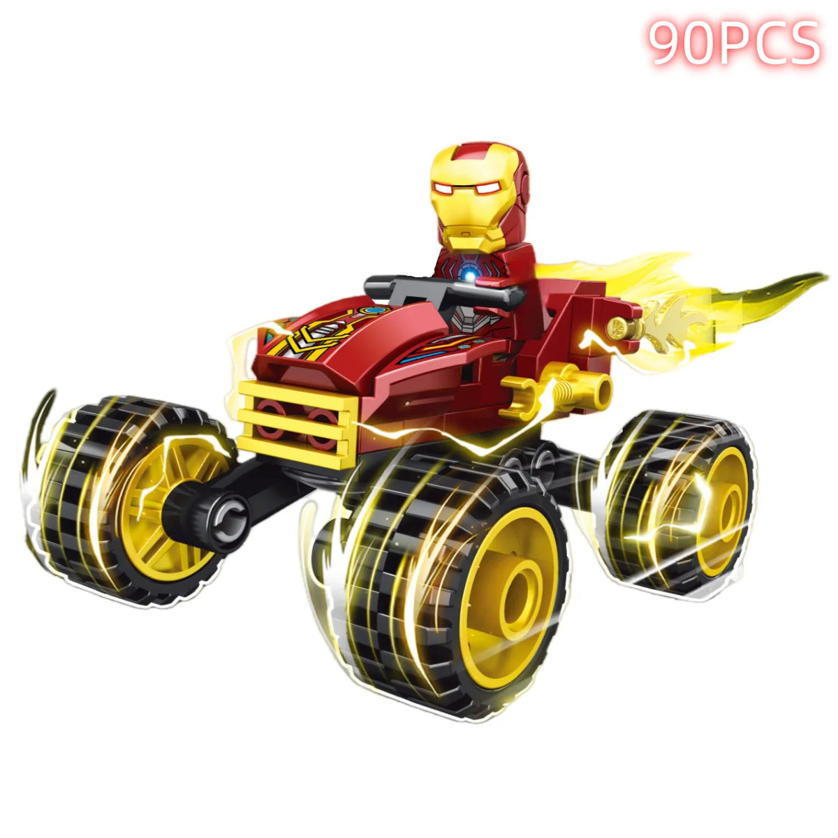 Building Blocks Marvel Spiderman Iron Man Toys