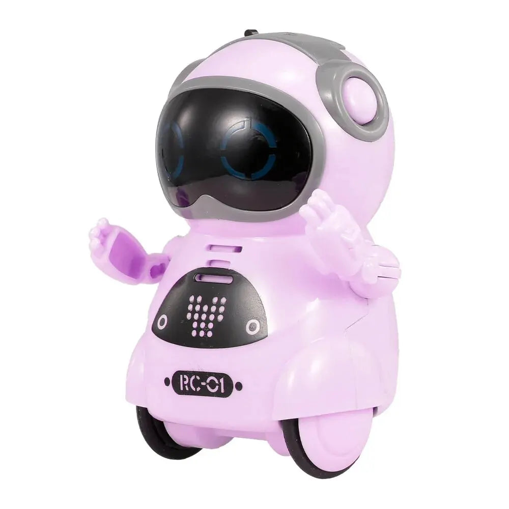 Pocket Emo Robot, Talking Interactive Dialogue, Voice Recognition Record