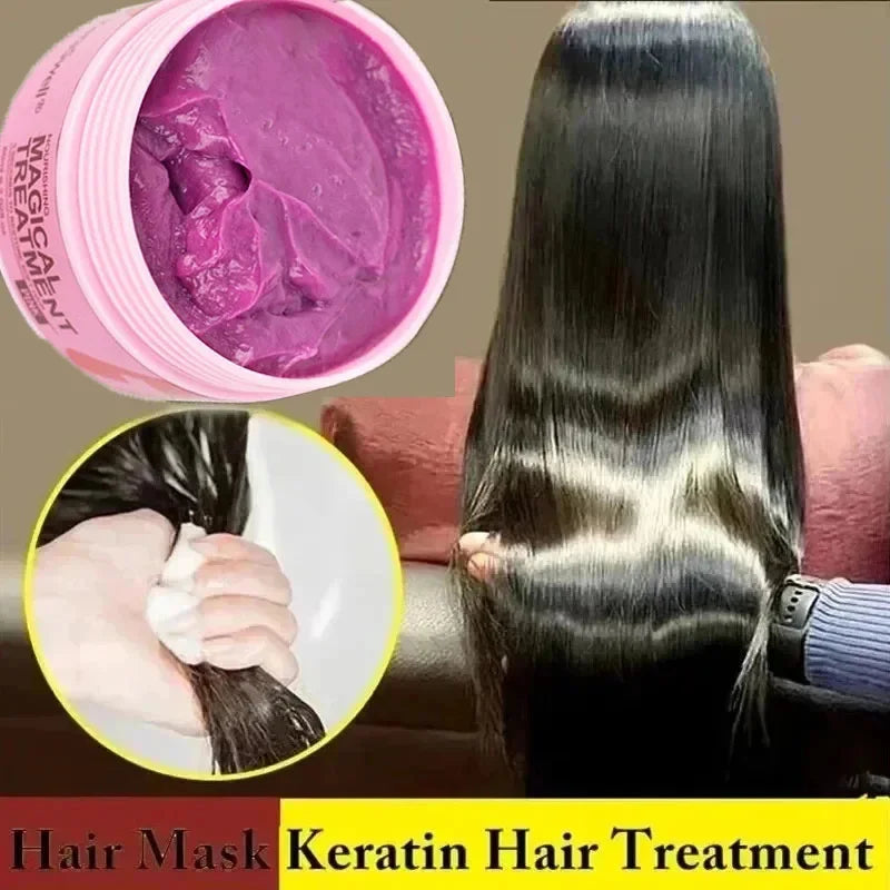 5 Seconds Repair Damaged Frizzy Hair Soft Smooth Shiny Nourishing Hair Care