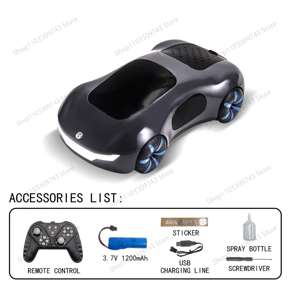 Bluetooth Remote Control Toys Racing Car High-Speed Light Music