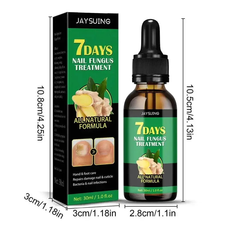 Toenail Care Solution Nail Broken Cracked Discolored Nails Fast Repair Serum