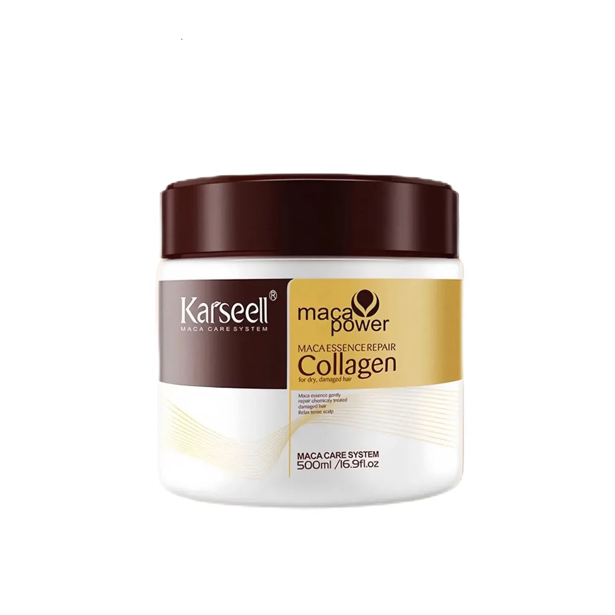 Collagen Hair Deep Conditioning Argan Oil Collagen Hair Mask For Dry Damaged Hair