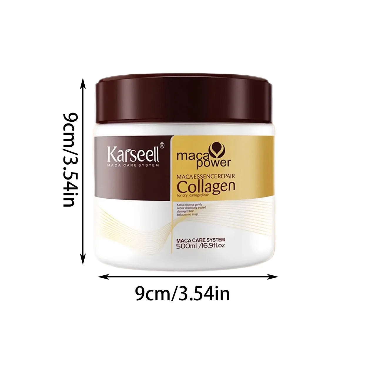 Collagen Hair Deep Conditioning Argan Oil Collagen Hair Mask For Dry Damaged Hair