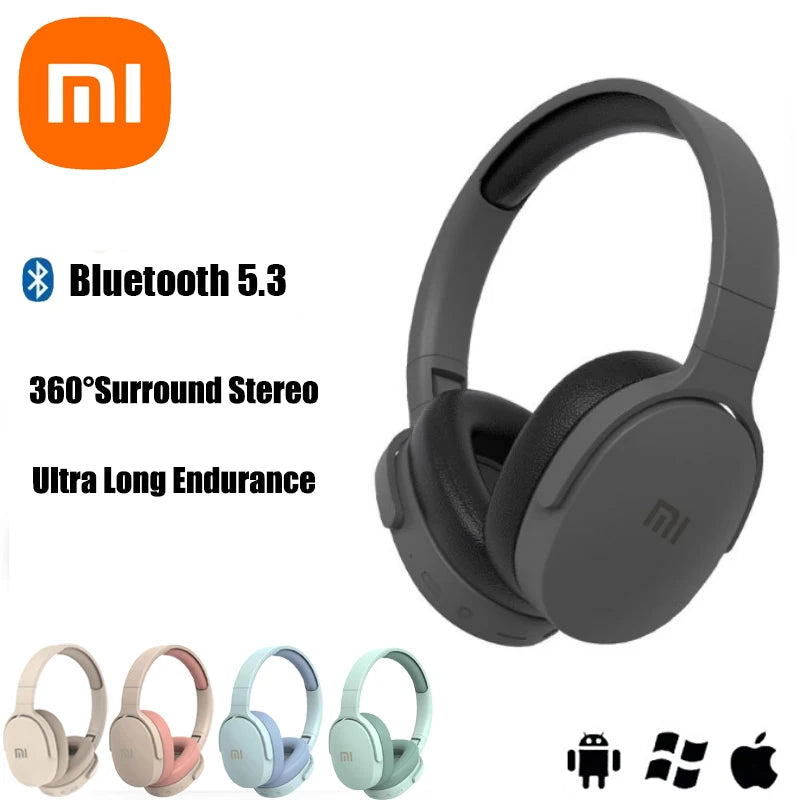 Wireless Headphones Portable Earphone Game Earbuds with Mic