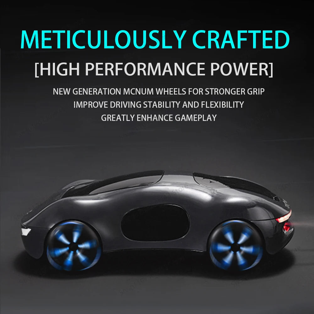 Bluetooth Remote Control Toys Racing Car High-Speed Light Music