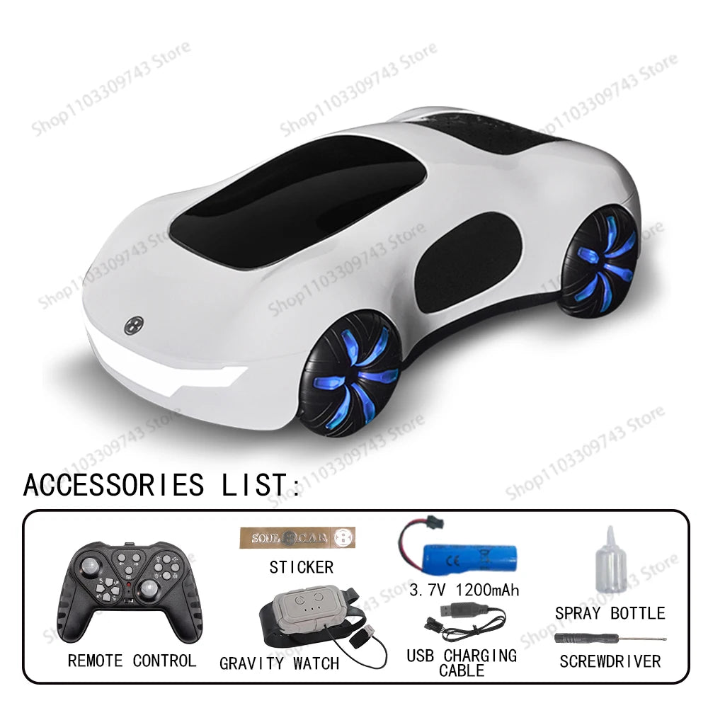 Bluetooth Remote Control Toys Racing Car High-Speed Light Music