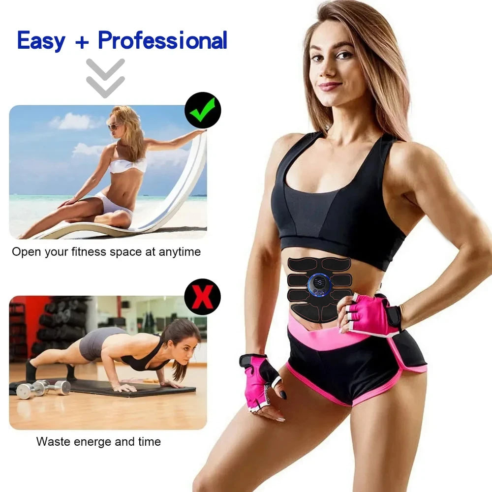 Muscle Toner, Fitness Weight Loss Massager, Abdominal Training Slimming Patch