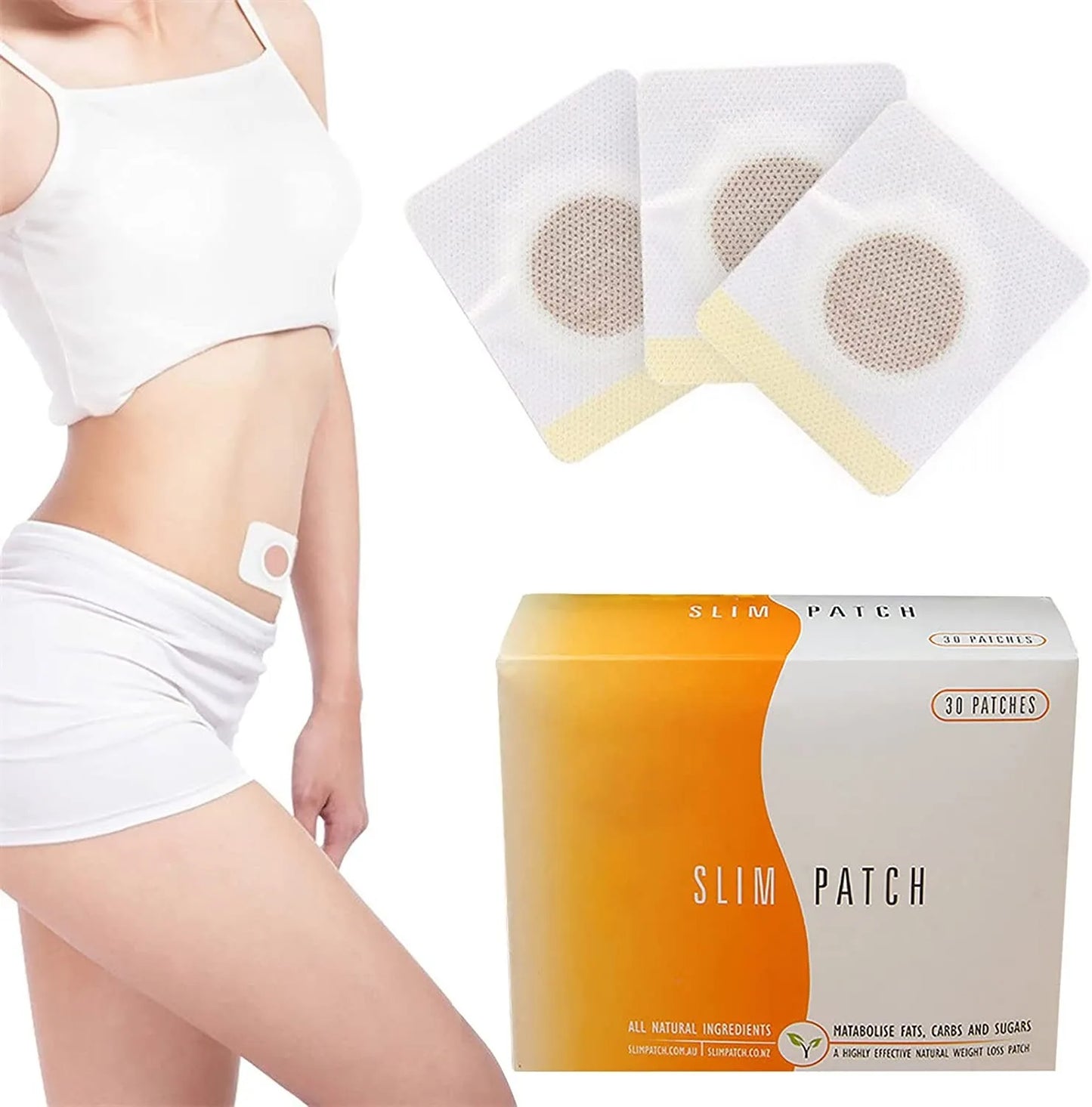 Slim Patch Navel Sticker, Burning Weight Lose Belly Waist Plaster