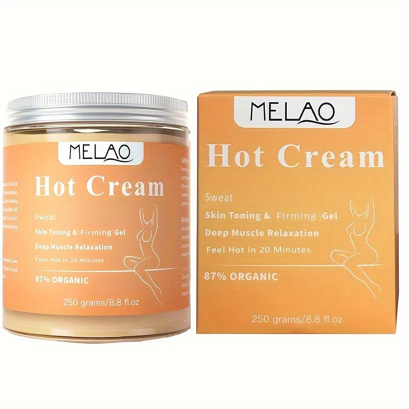 Hot Cream Weight Loss Gel - Natural and 87% Organic Anti Cellulite Slimming Lotion