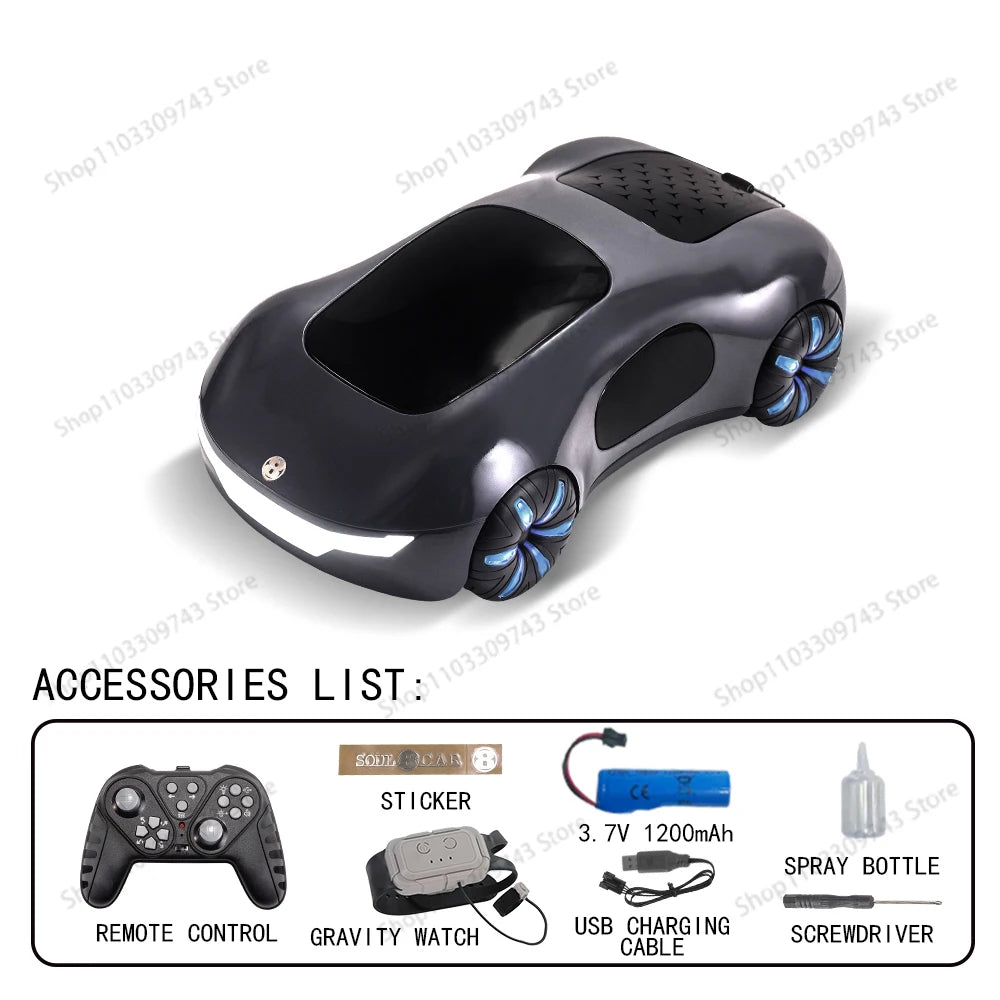 Bluetooth Remote Control Toys Racing Car High-Speed Light Music