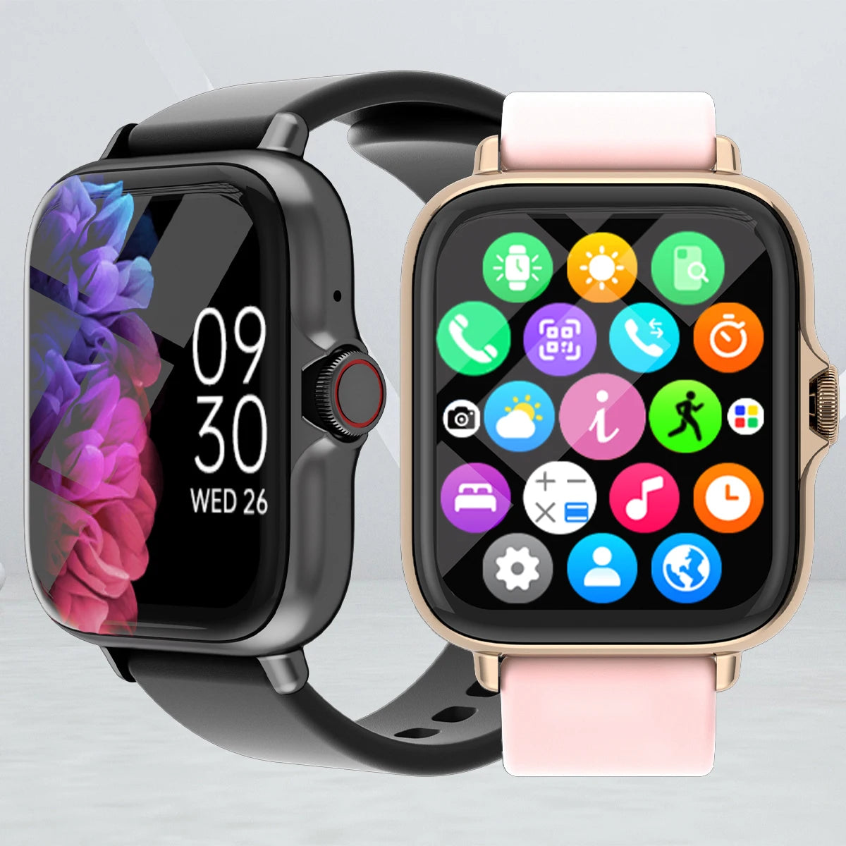 Smart Watch with Message Answer Call Sleep Monitoring For iPhone Android