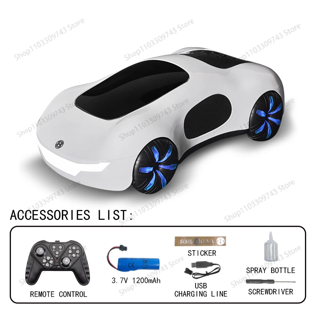 Bluetooth Remote Control Toys Racing Car High-Speed Light Music